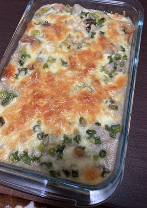 とろろ餅グラタン-レシピのメイン写真