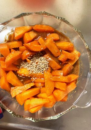 漬時間無きな粉簡単メンチ味甘酢人参浅漬-レシピのメイン写真