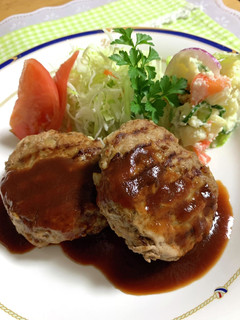 我が家のハンバーグ♪-レシピのメイン写真