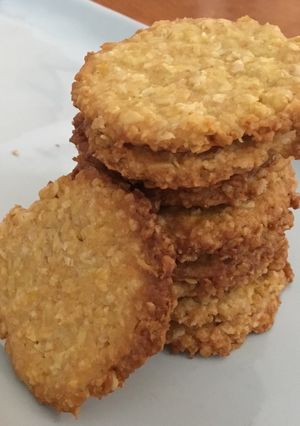 さくさくっオレンジ・オートミールクッキー-レシピのメイン写真