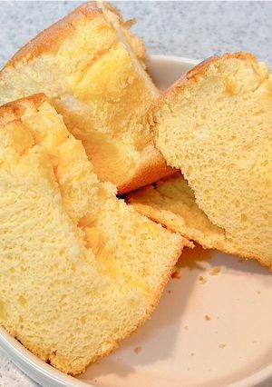 しゅわふわ！！卵白消費のシフォンケーキ-レシピのメイン写真