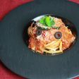 腸活! ズッキーニのもち麦パスタ