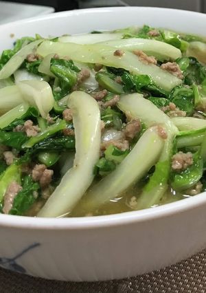 白菜と豚ミンチのあんかけ-レシピのメイン写真