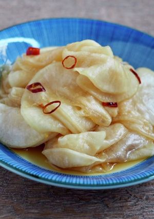 簡単にできる常備菜！大根の即席甘酢漬け-レシピのメイン写真