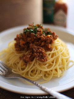 ウチの定番・洋食屋さん風ミートソース-レシピのメイン写真