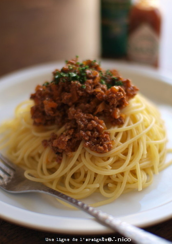 ウチの定番・洋食屋さん風ミートソース-レシピのメイン写真