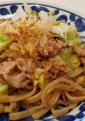 シンプル焼きうどん-レシピのメイン写真