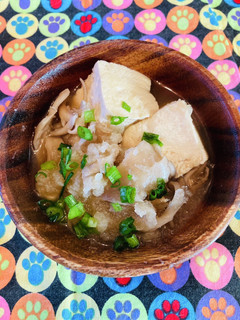 大根消費●ほったらかし!お豆腐のおろし煮-レシピのメイン写真