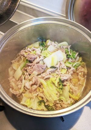 豚と白菜を煮たやつ-レシピのメイン写真