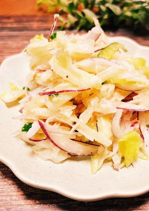 栄養士のヤーコンサラダ-レシピのメイン写真