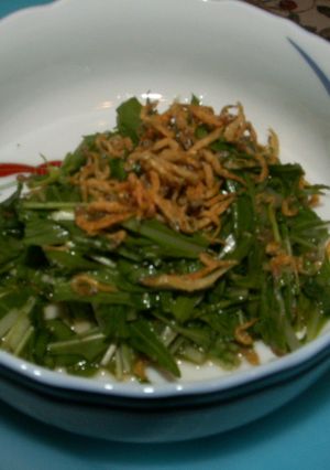 美肌をつくる水菜のサラダ-レシピのメイン写真