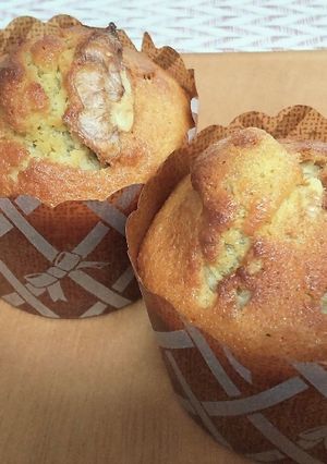 ラム酒浸けドライフルーツ入りカップケーキ-レシピのメイン写真