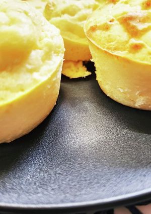 プチカスタードシフォンケーキ-レシピのメイン写真