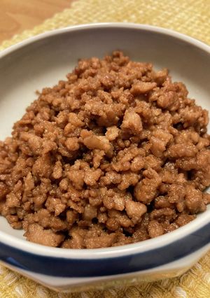 甘辛そぼろ-レシピのメイン写真