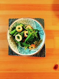 菜花の辛子酢醤油和え-レシピのメイン写真