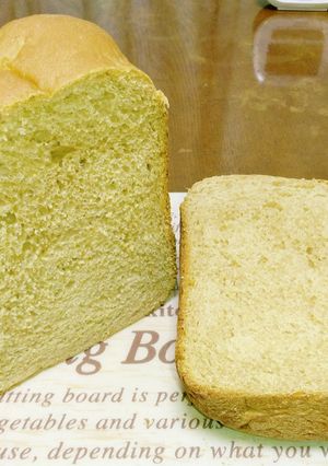 HBで作る黒糖ミルク全粒粉50％食パン-レシピのメイン写真