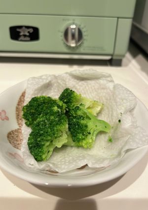冷凍ブロッコリーの解凍②レンジ編-レシピのメイン写真