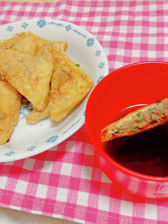 サクじゅわ油揚げ大葉肉詰め-レシピのメイン写真