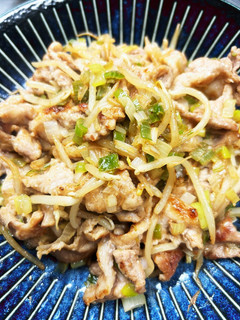 豚肉ともやしの ねぎ塩レモン炒め。-レシピのメイン写真