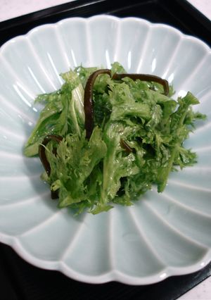 わさび菜の即席漬け-レシピのメイン写真