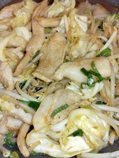 豚トロ野菜炒め-レシピのメイン写真