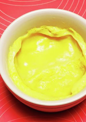 フレンチトーストのあまり液でレンジプリン-レシピのメイン写真