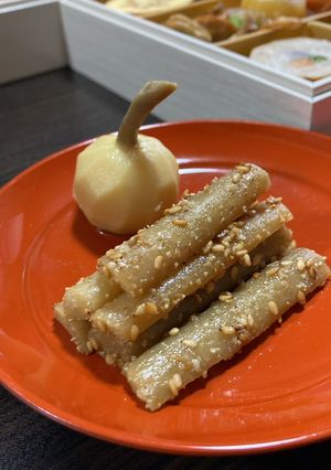 たたきごぼう酢☆お正月にも-レシピのメイン写真