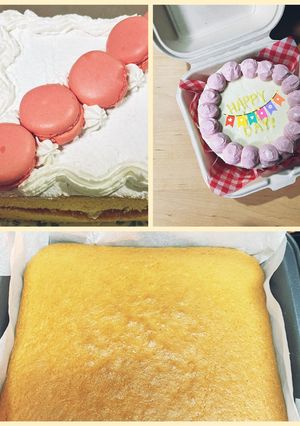 スポンジケーキ☆母のお料理ノートから-レシピのメイン写真