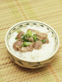 砂肝の酒蒸し茶漬け-レシピのメイン写真