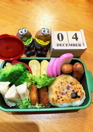 高一長女　お弁当(味噌焼きおにぎり24)-レシピのメイン写真