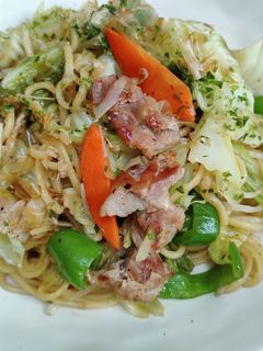 放置プレイでソース焼きそば-レシピのメイン写真