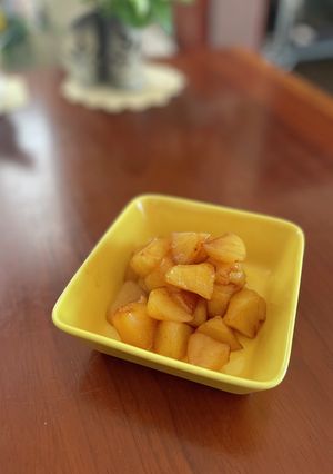 朝ごはんに！簡単♡りんご煮-レシピのメイン写真