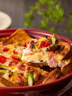 いろどり野菜のパンキッシュ-レシピのメイン写真