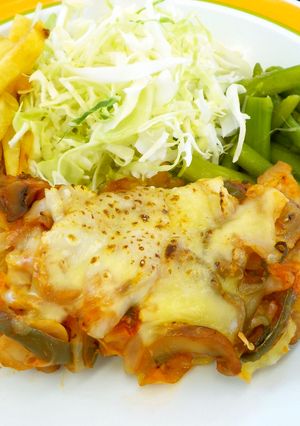 ピザ風チキン-レシピのメイン写真