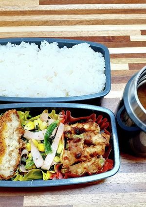 高校生男子お弁当23年12月4日-レシピのメイン写真