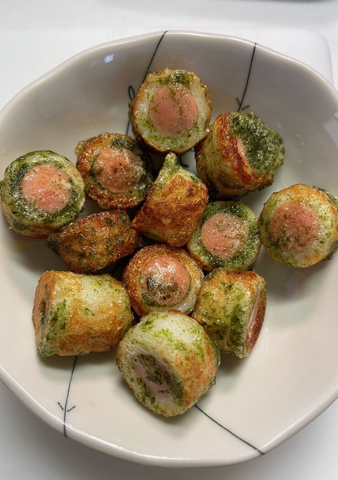 揚げない！ちくわソーセージ磯辺揚げ-レシピのメイン写真