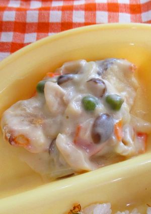 白身魚のクリームソースかけ-レシピのメイン写真