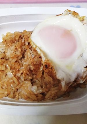 ダイエット中でも安心鰹ふりかけチャーハン-レシピのメイン写真