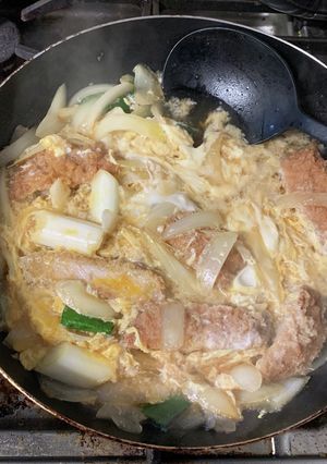 カツとじ煮-レシピのメイン写真