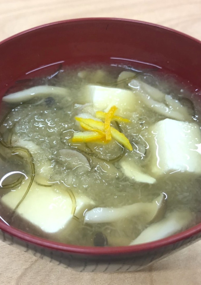 きざみ昆布と豆腐としめじのみぞれ汁-レシピのメイン写真