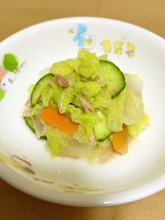 保育園給食★白菜のツナサラダ-レシピのメイン写真