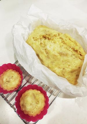 フライパンで★バナナ蒸しパン-レシピのメイン写真