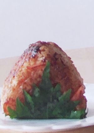 パリおにぎり☆柴漬け大根☆焼いて傷まない-レシピのメイン写真
