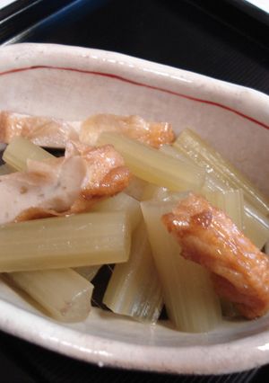 春の定番♬ふきとさつま揚げの煮物-レシピのメイン写真