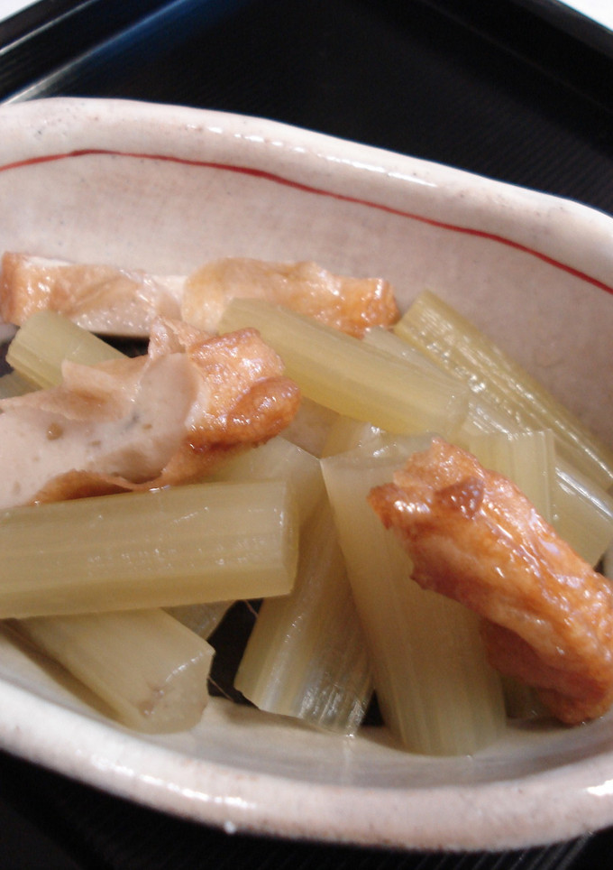 春の定番♬ふきとさつま揚げの煮物-レシピのメイン写真