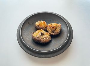 （食品ロス削減）しいたけのパン粉焼き-レシピのメイン写真