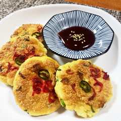รูปของ 豆腐ジョンwith コチュジャンソース