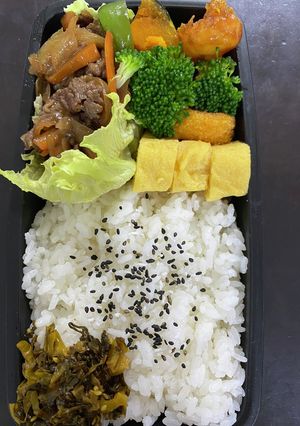 頑張るパパへ㊴焼肉弁当-レシピのメイン写真