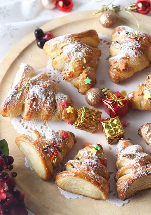 クロワッサンの美味しいクリスマスツリー-レシピのメイン写真