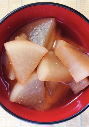 簡単✿朝食 鶏ガラスープで✿大根の味噌汁-レシピのメイン写真